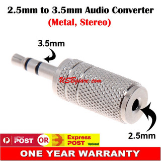 Đầu chuyển 3.5mm đực ra 2.5mm cái kim loại