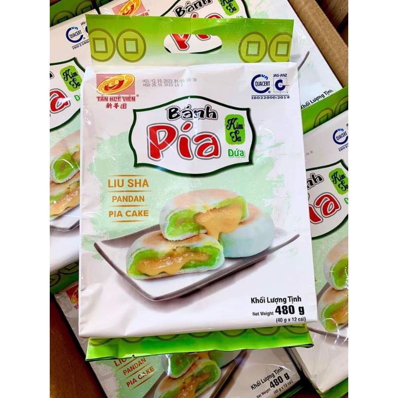 Bánh pía kim sa dứa Tân Huê Viên