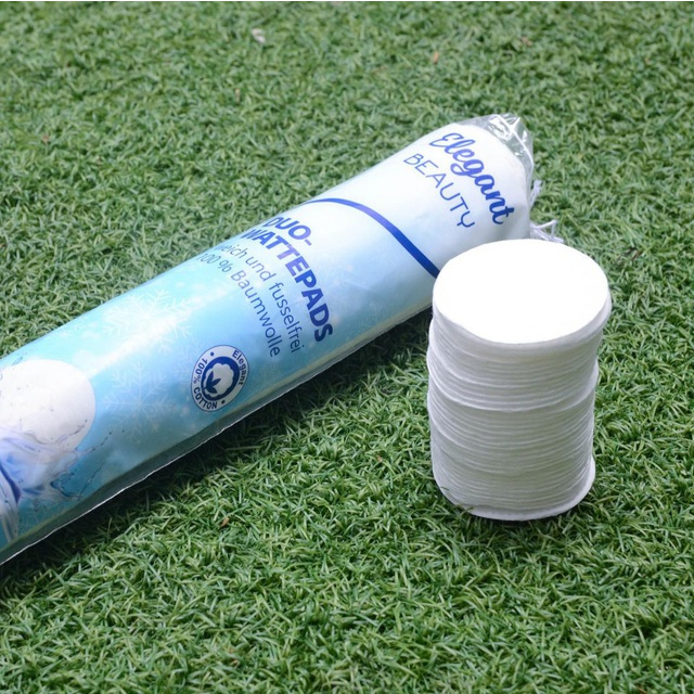 Bông Tẩy Trang Cao Cấp Elegant sạch sâu 140 Miếng- Bông tẩy trang 100%cotton - Nhập Khẩu Đức