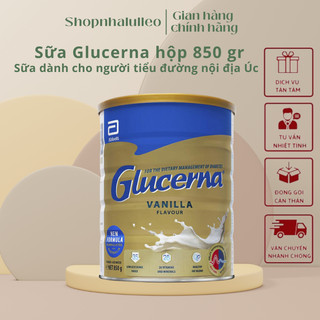 Sữa dành cho người tiểu đường Glucerna hộp 850 gram (Hàng nội địa Úc)