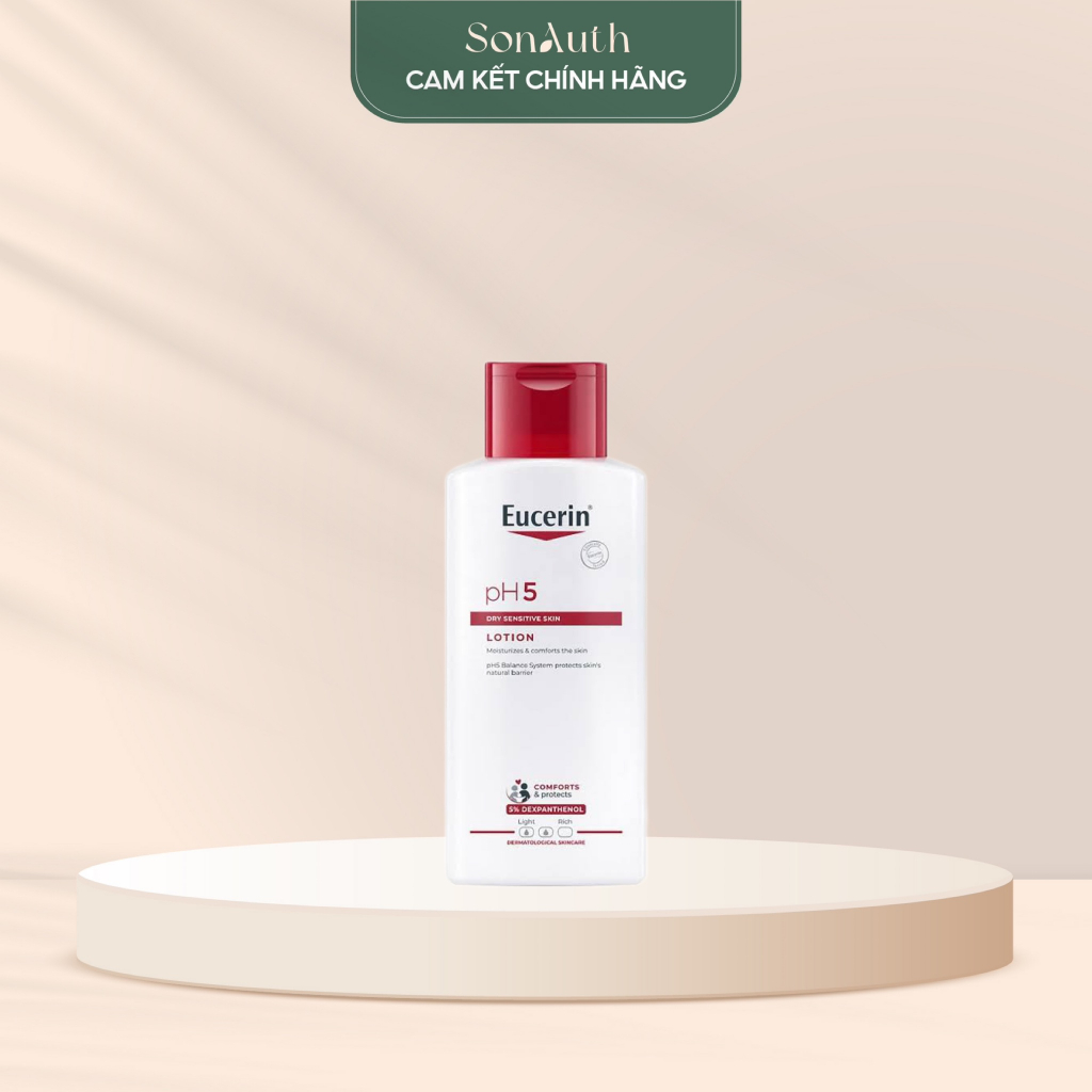 Dưỡng thể Eucerin PH5 Dry Sensitive Lotion 250ml (New)