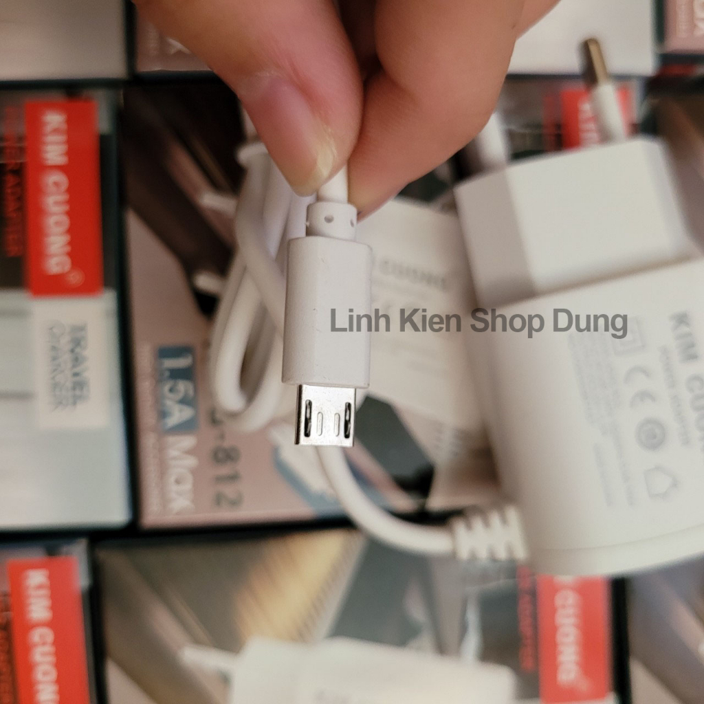 Bộ sạc chân dẹt cho máy Nokia, sạc chân dẹt hiệu kim cương KMG-812  - Shop Dung