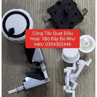 Bộ 3 công tắc quạt điều hoà - bộ 3 số quạt hơi nước