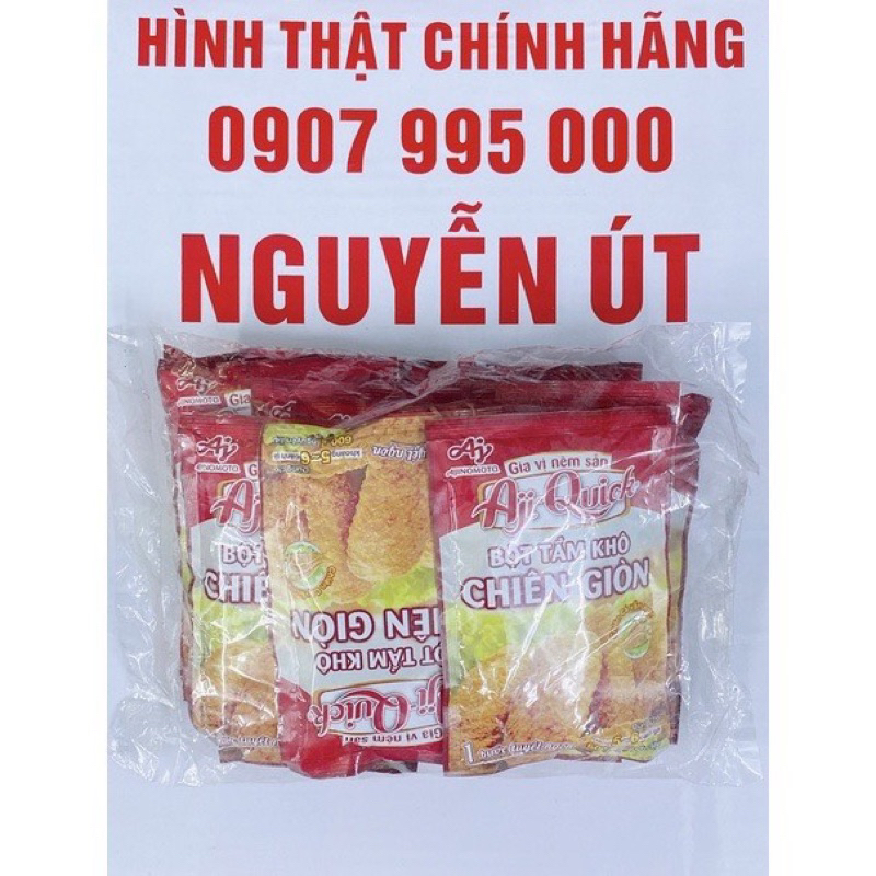 Bột tẩm khô chiên giòn aji quick lốc 12 gói x 42g