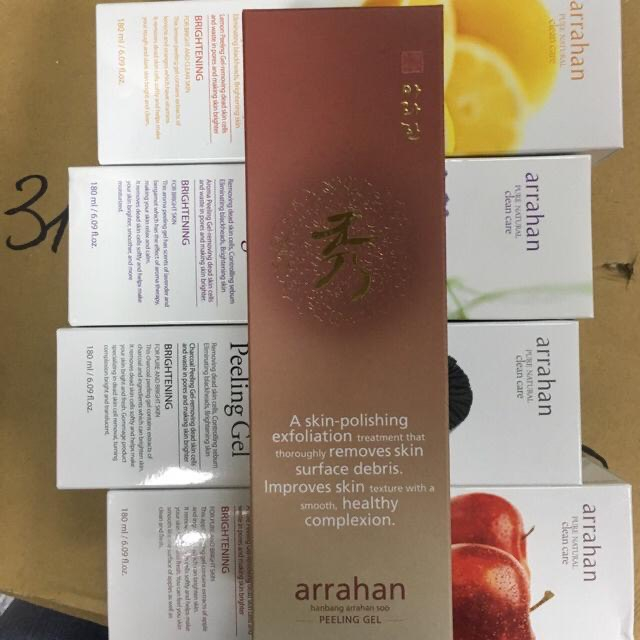 Tẩy tế bào chết ⚜️FREESHIP⚜️ Tẩy da chết Tẩy Da Chết Arrahan Peeling Gel 180ml Hàn Quốc | BigBuy360 - bigbuy360.vn