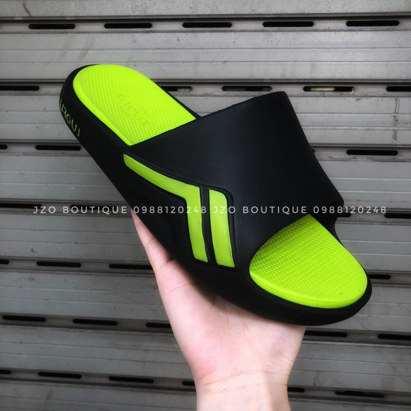 Dép lê nam quai ngang LUOFU dáng bánh mì - Chất liệu nhựa đúc nguyên khối siêu nhẹ E6213