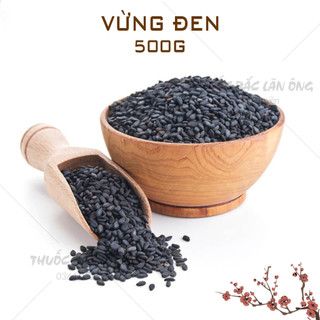 Hạt mè (vừng) đen 500g (Dùng làm bánh, nấu ăn, làm sữa hạt)