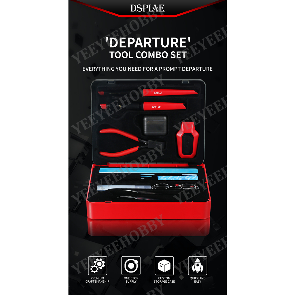 DỤNG CỤ DSPIAE TC-S01 - BỘ DỤNG CỤ NHẬP MÔN CAO CẤP CHO NGƯỜI MỚI BẮT ĐẦU DEPARTURE TOOL COMBO SET