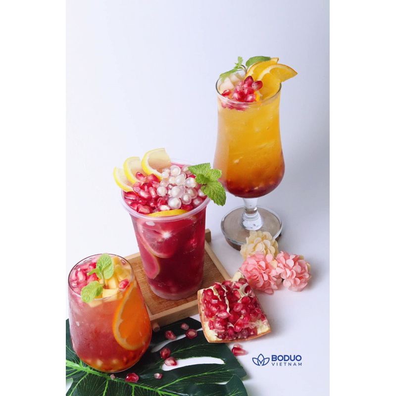 Siro lựu Boduo chai 1kg