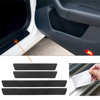 Miếng dán chống xước mạ cacbon cao cấp - Nẹp cacbon dán chống xước nhiều vị trí trên ô tô N001