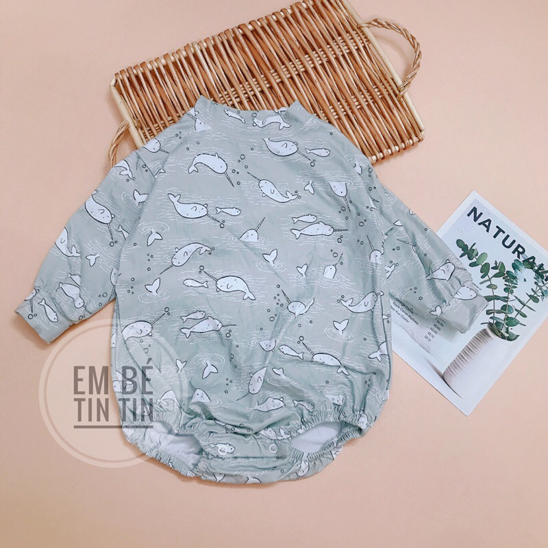 Body chip dài tay cho bé