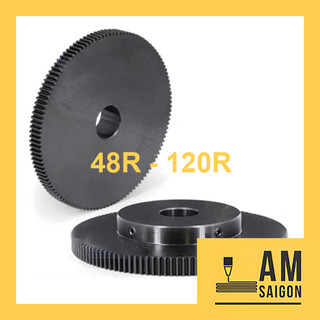 BÁNH RĂNG KIM LOẠI - BÁNH RĂNG THÉP 1M - [MODULE 1] 48 Răng đến 120 Răng