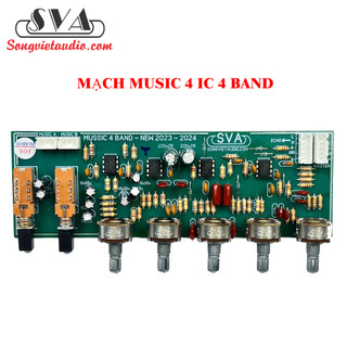 Mạch music 4ic ,music 4 band - 1 mạch - kèm dây