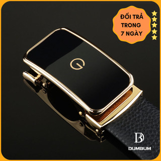 Thắt lưng dây nịt da nam cao cấp da bò quà tặng sang trọng DUMBUM DT103