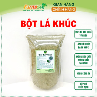 Bột lá khúc nguyên chất 100% từ lá khúc, rau khúc tươi, chuyên làm bánh khúc, xôi khúc chuẩn vị thơm ngon