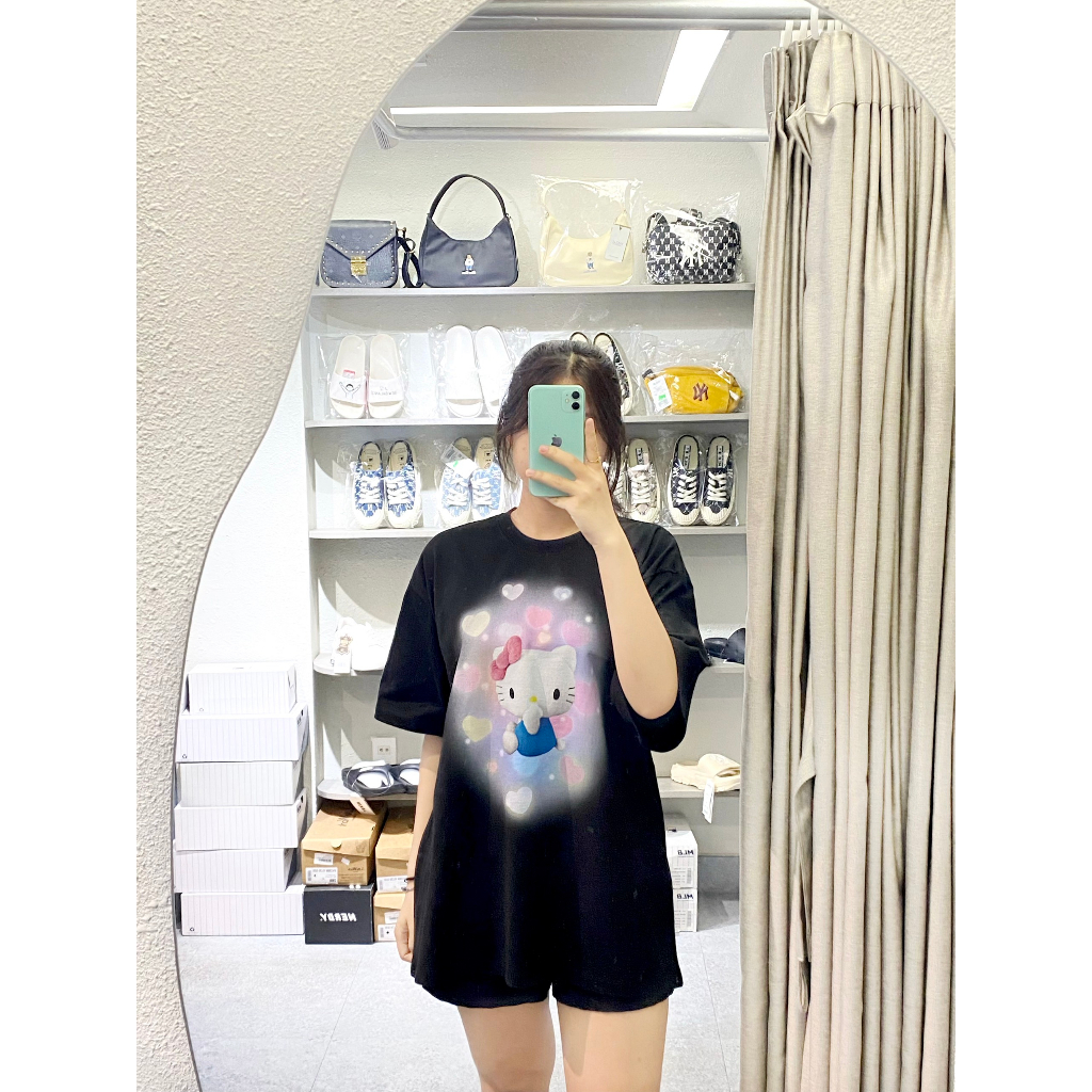 Áo Thun ADLV x Hello Kitty - Unisex Nam Nữ chính hãng Authenitc - Xách tay Hàn