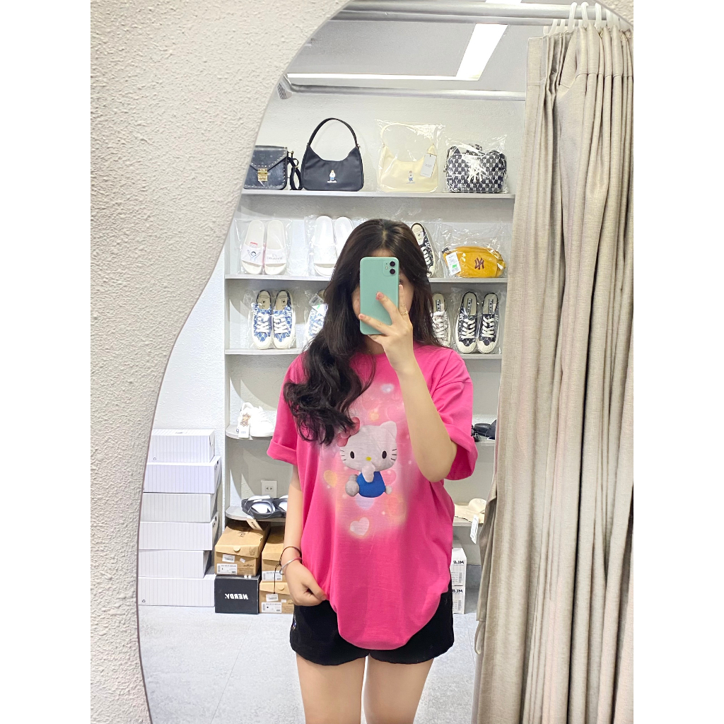 Áo Thun ADLV x Hello Kitty - Unisex Nam Nữ chính hãng Authenitc - Xách tay Hàn