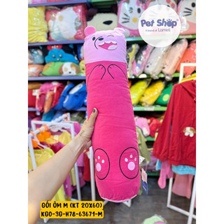 Gối ôm cotton thoáng mát cho bé hàng chính hãng petshop lamell