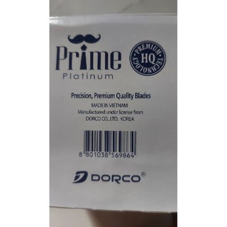 lươi lam Dorco Pirme platinum