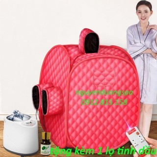 Combo lều xông hơi đỏ + 2 nồi xông hero 2.6lit