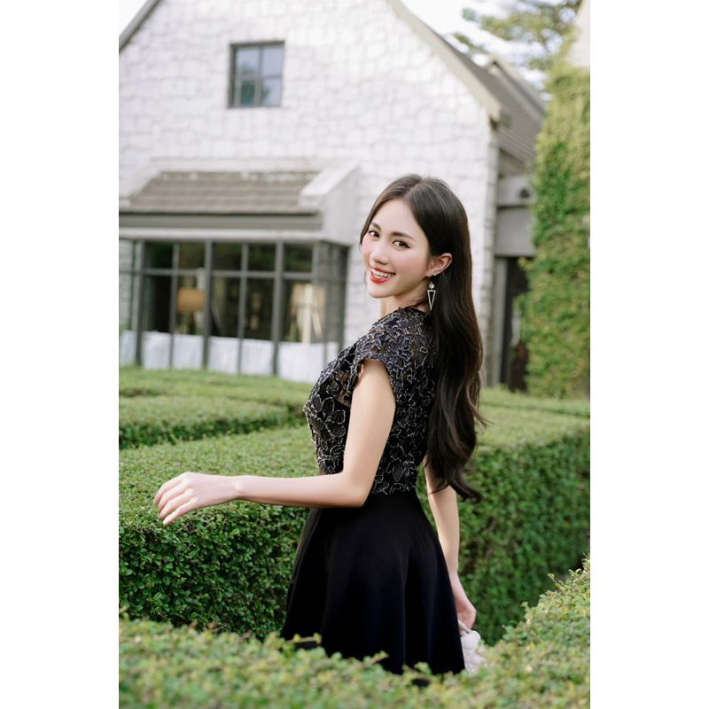 Váy phối ren Florence dress