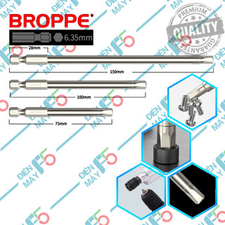 DMF5 Bán lẻ mũi vặn vít Lục giác dài 100mm chuôi lục giác