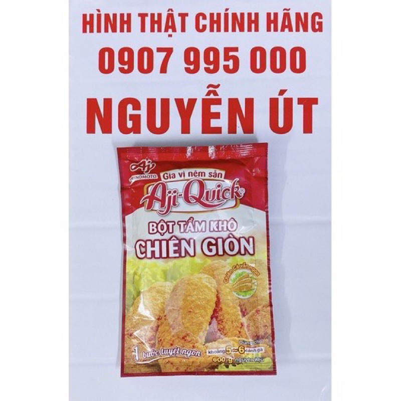 Bột tẩm khô chiên giòn aji quick 42g