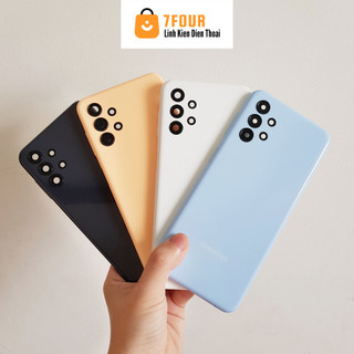 Nắp lưng vỏ sau Samsung A13 4G có kính camera, nút âm lượng - 7Four