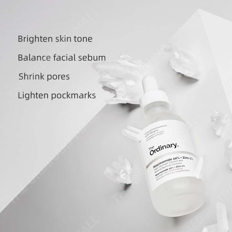 Serum the ordinary Niacinamide 10% + Zinc 1% Serum dưỡng da phục hồi da chính hãng