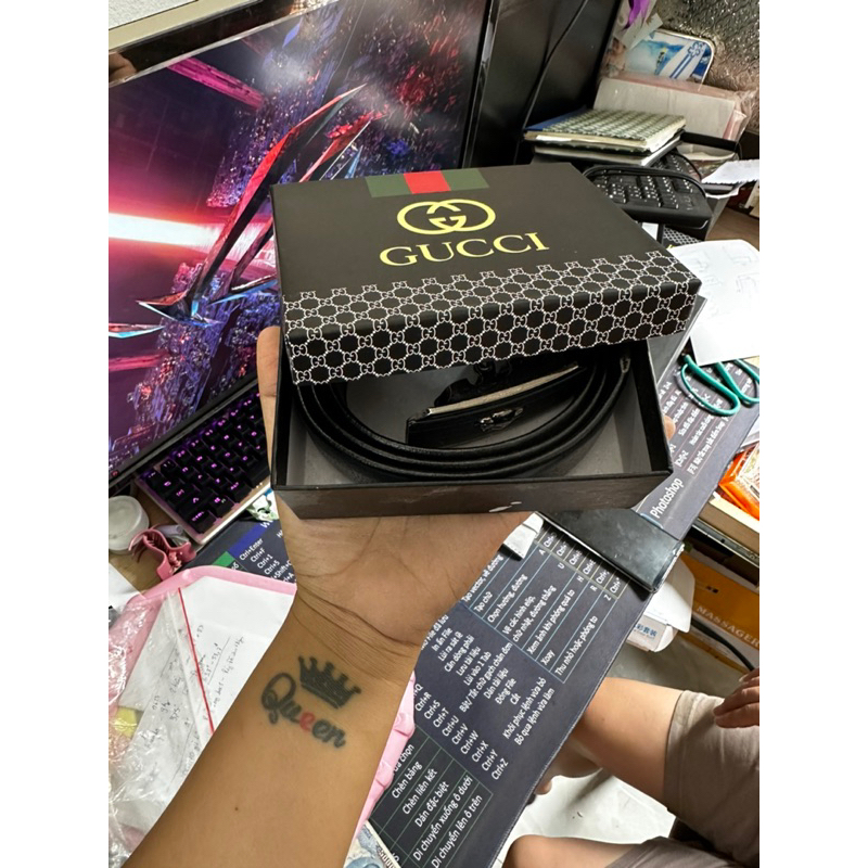 Hộp ví thắt lưng guci