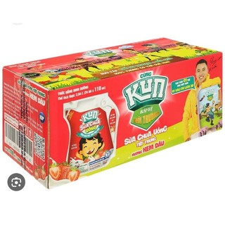 túi sữa kun ( cam, dâu,lúa mạch)
