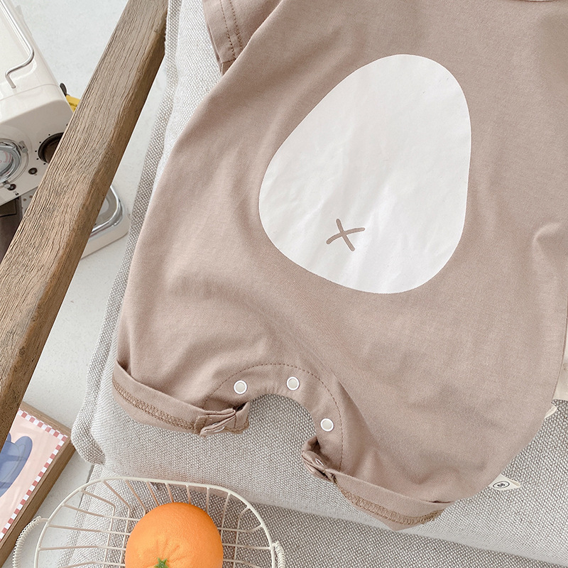 Body Đùi Đáng Yêu Cho Bé, Bộ Liền Thân Cộc Tay Chất Thun Lạnh Thoáng Mát, Bodysuit Sơ Sinh 3-12kg