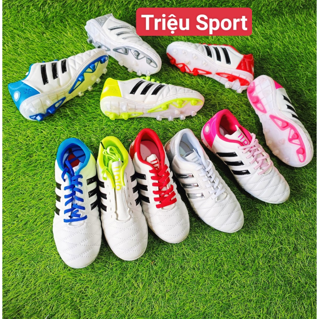 Giày đá bóng 3 sọc Toni 11 Pro Khâu đế FG