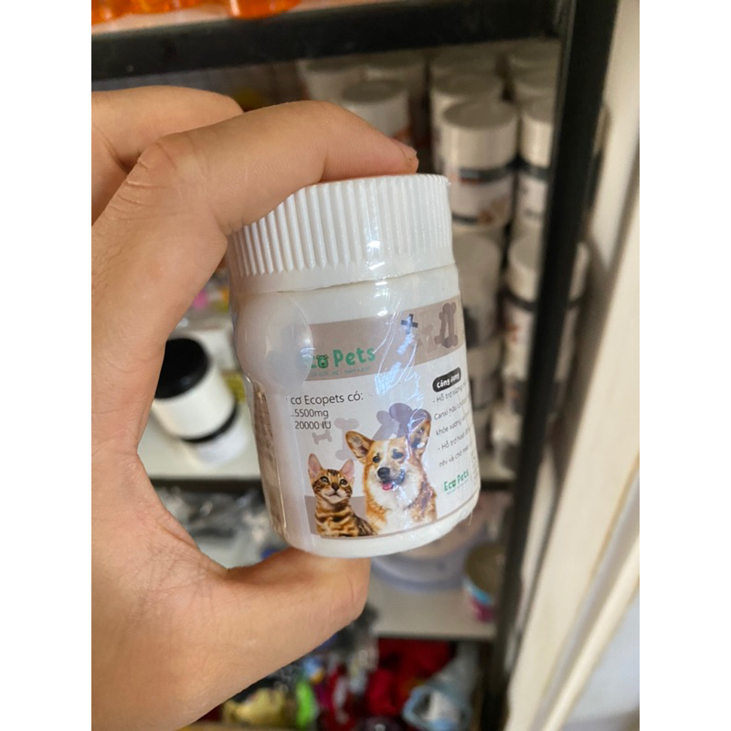 Canxi cho chó mèo, Canxi hữu cơ, hấp thu nhanh gói 5gr