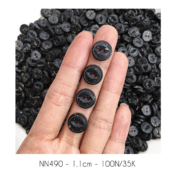  Set 100 nút áo NN490, size 1.1cm 