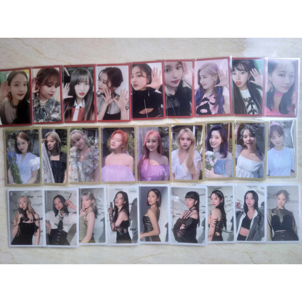 Card pre-order TWICE hàng chính hãng official được chọn mem yêu thích