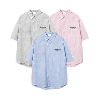Áo Sơ Mi Ngắn Tay Teelab Local Brand Unisex Studio Oxford Shirt SS052