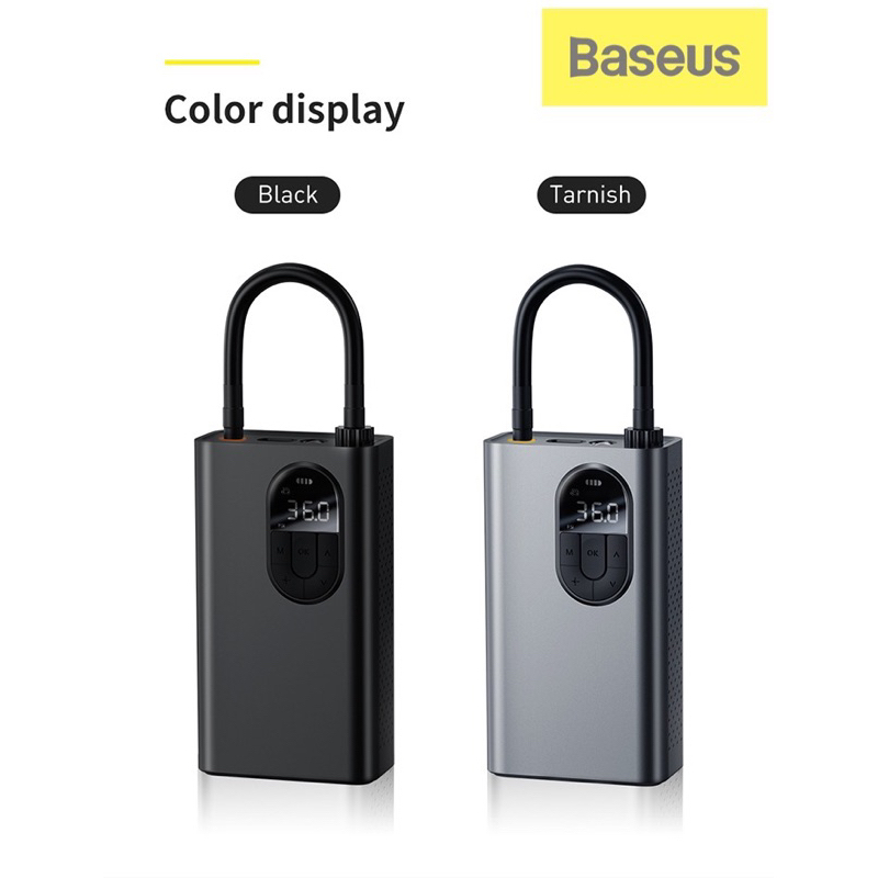 Bơm lốp ô tô xe máy dùng Pin Baseus Energy Source Inflator Pump