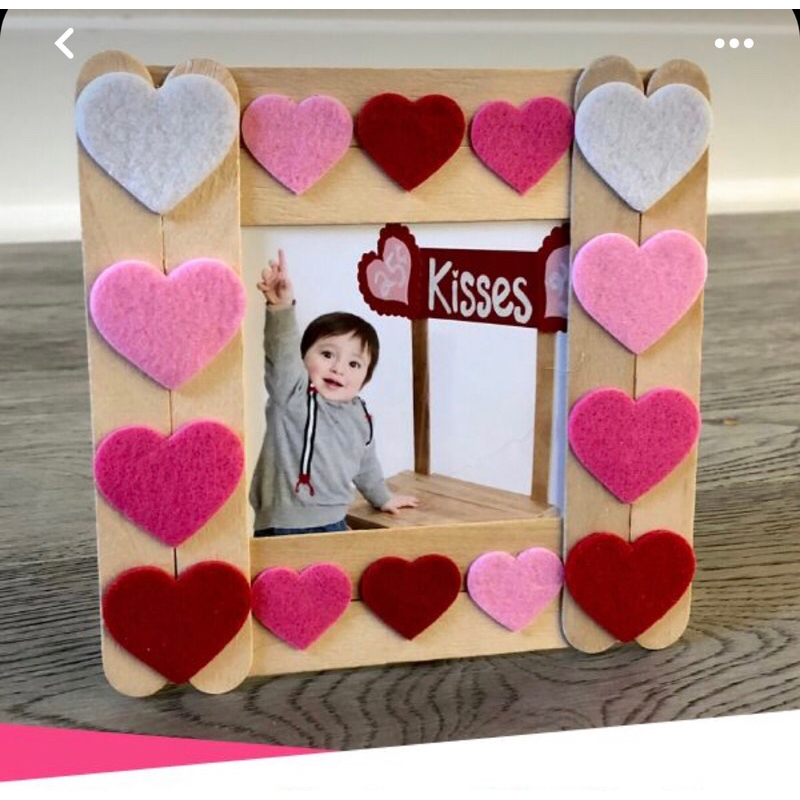 Set nguyên liệu làm Quà tặng 5 khung ảnh handmade, trang trí hoặc làm quà sinh tặng sinh nhât