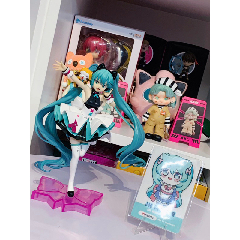 Mô Hình Hatsune Miku & Rascal, Araiguma Rascal, Piapro Characters - Exc∞d Creative  Figure Nhật