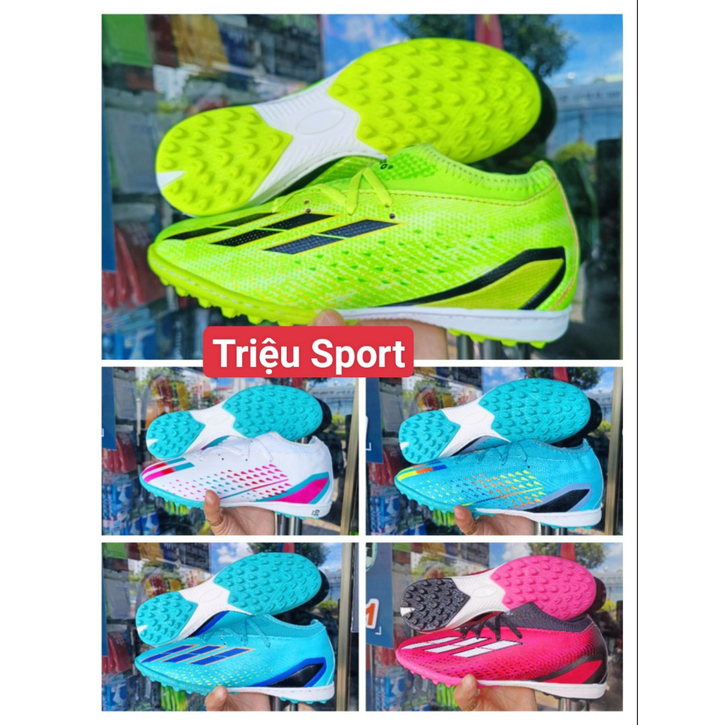 giày đá bóng sale x peedportal Winpro ( khâu đế + tất + túi rút + hộp )