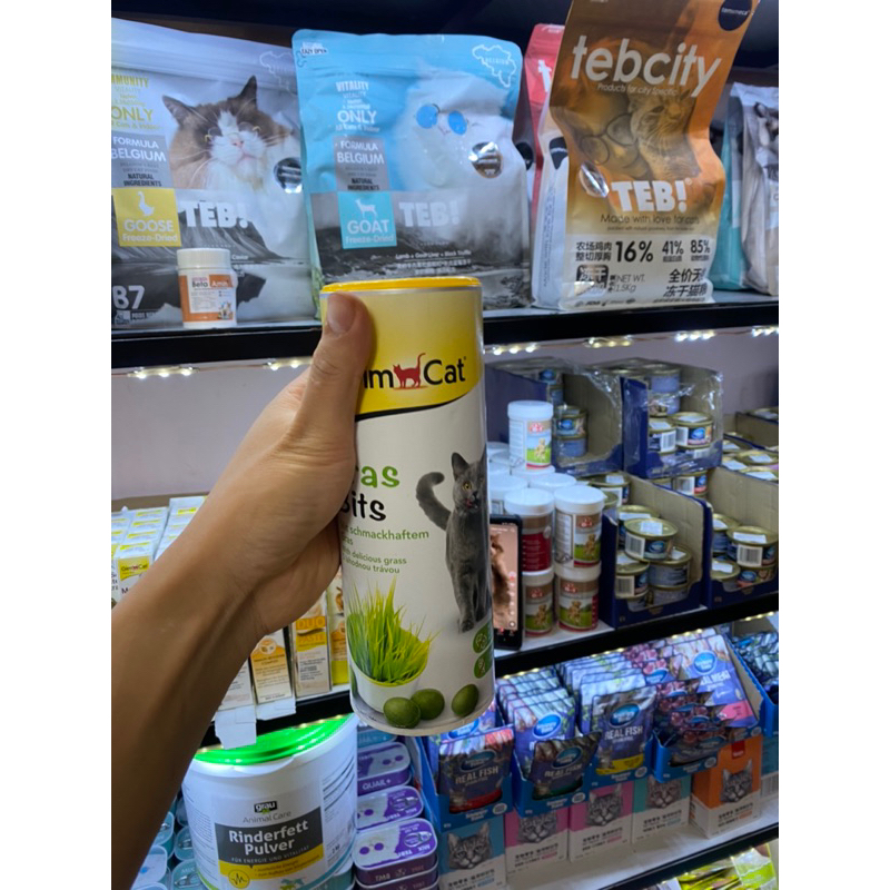 LẺ Viên cỏ mèo Gimcat, tiêu búi lông, hỗ trợ bón, bổ sung xơ