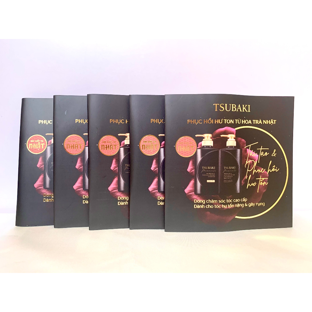Combo Gội Xả Phục hồi hư tổn Tsubaki Premium EX Intensive Repair và Mặt nạ tóc Tsubaki