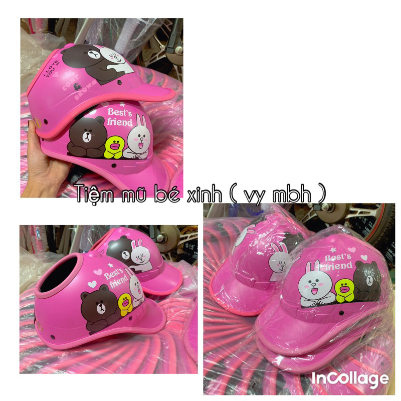 Mũ bảo hiểm Khoét Đỉnh Cho nữ