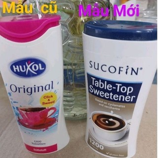 Đường ăn kiêng của Đức : SUCOFIN (Huxol original cŭ) (1200 viên)