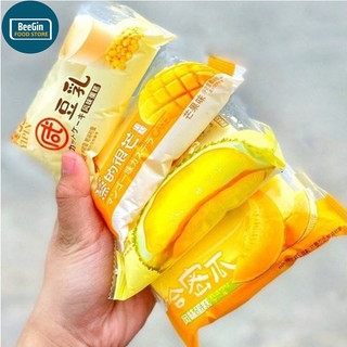 Bánh Hấp Bông Lan Yipin  Đài Loan Vị Đậu Nành, Dưa Lưới, Xoài, Sầu Riêng Thùng 2kg - B56-T