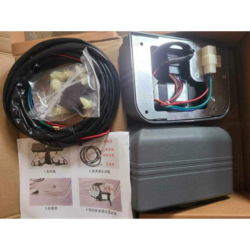 Bộ Nâng Kính Điện cho xe quay kính bằng tay.