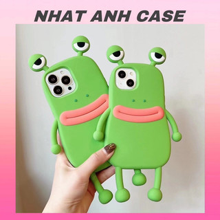 Ốp Điện Thoại Silicone Mềm Chống Sốc In Hình Ếch Dễ Thương Cho 6plus/7plus/x/xs/xsm/11/12/13/14/pro/max/plus/promax