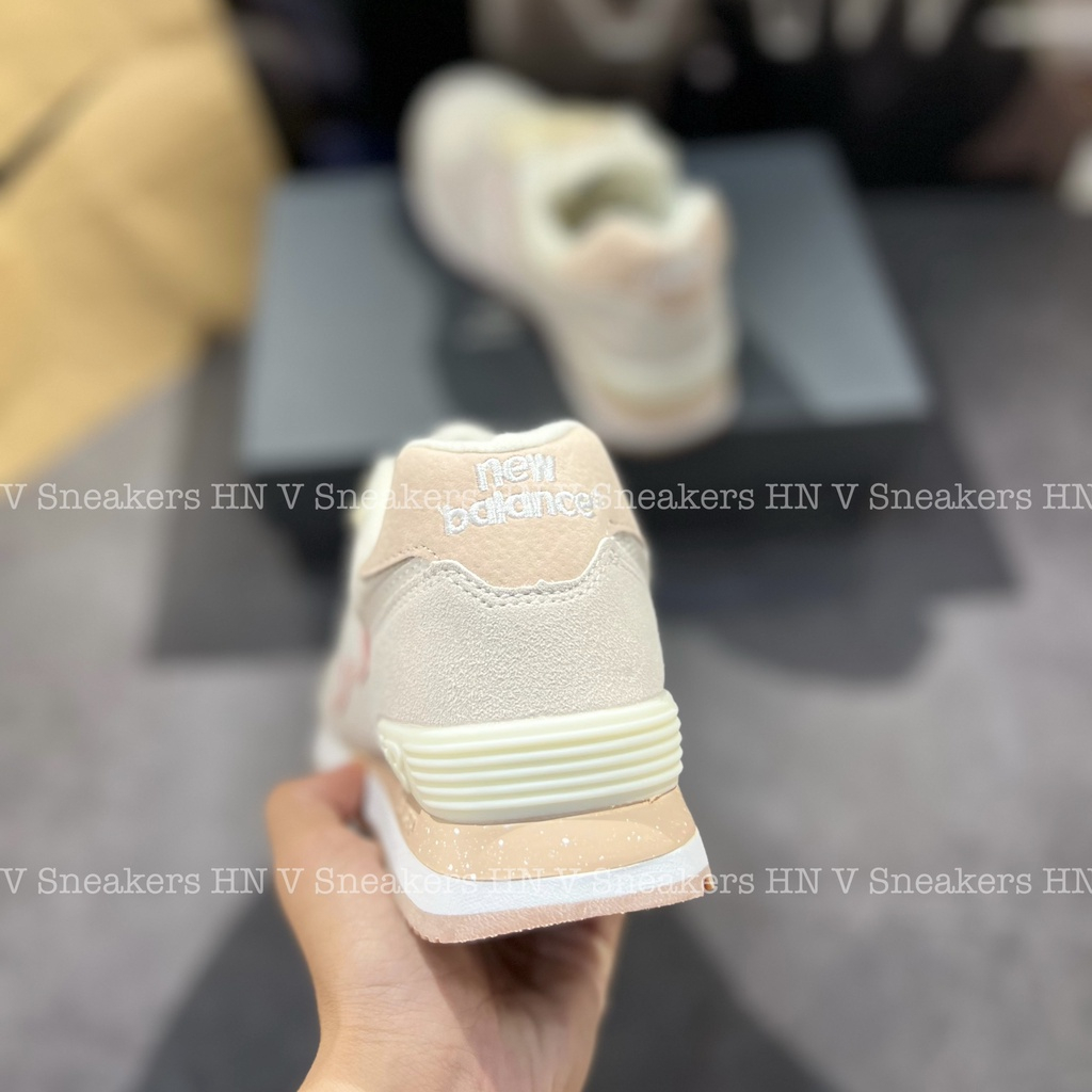 Giày New Balanc Grey Pink - NB 574 Xám/Hồng