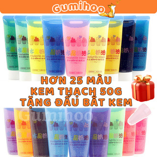 Gumihoo 50g Kem Thạch Pha Lê Keo Trang Trí Toploader Decor A7 B8 Seal